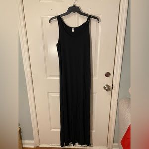 Black Soft Maxi Dress